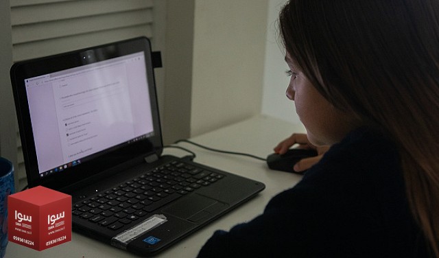 رغم الحرب: عشرات طلاب الجش محرومون من التعلم عن بُعد لغياب الحواسيب